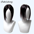 FBS Simulated Scalp Best Seller Curtain Bangs Straight Topper