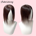 FBS Simulated Scalp Large Light Brown Hair Topper