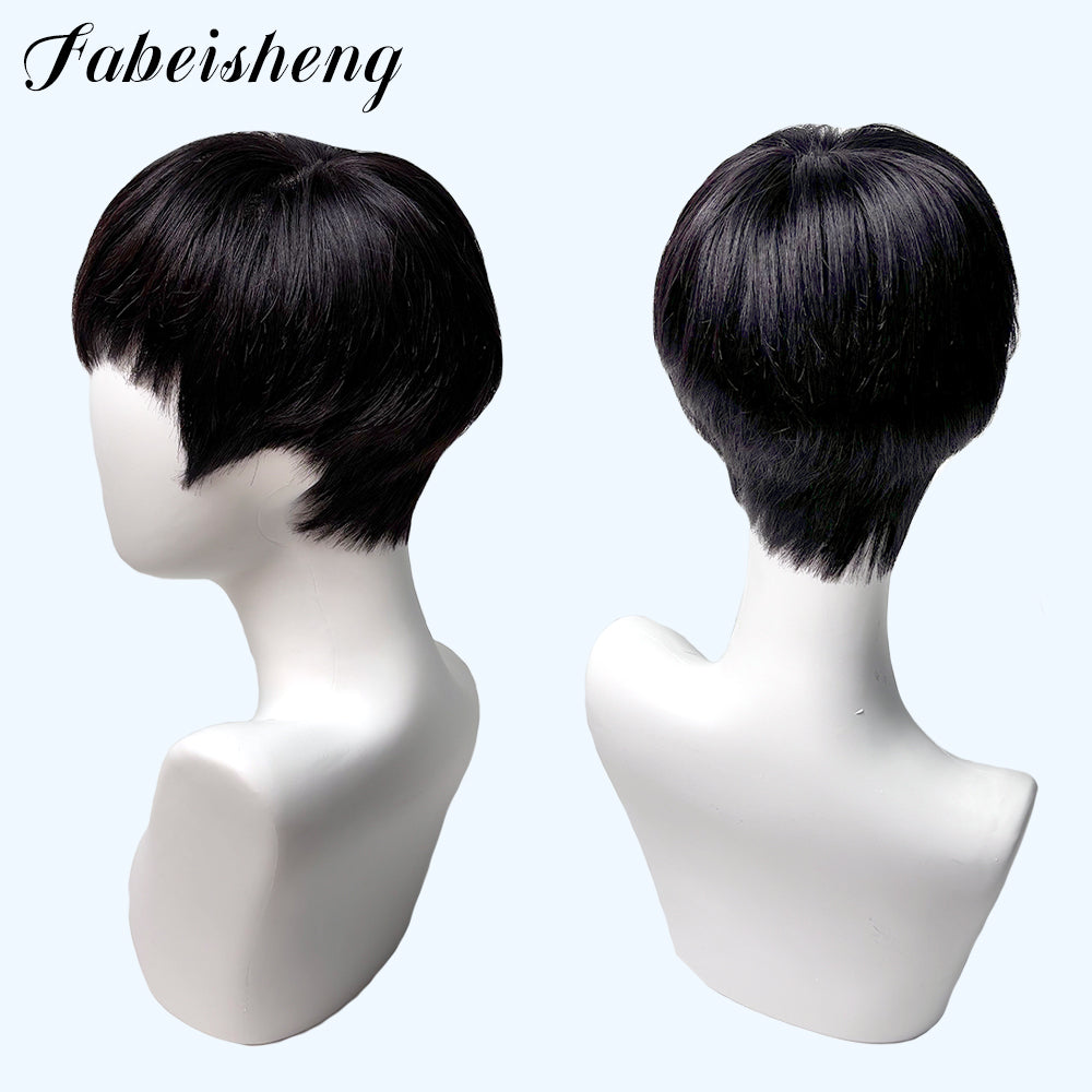 FBS Simulated Scalp Lady’s Sleek Short BOB Wig
