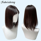 FBS Simulated Scalp Natural Color Bangs Straight Hair Topper
