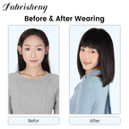 FBS Simulated Scalp Blunt Bangs Wig