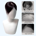 FBS Simulated Scalp Eight-Shape Bangs Hair Topper