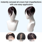 FBS Simulated Scalp Long Strip Hair Topper