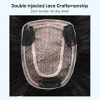 FBS Simulated Scalp Eight-Shape Bangs Hair Topper